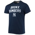 thumbnail image 2 of Men's Homage Navy New York Yankees Hyper Local Tri-Blend T-Shirt, 2 of 3
