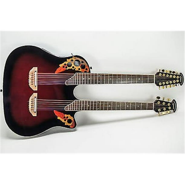 Ovation Celebrity Doubleneck CSE225 AcousticElectric Guitar Walmart