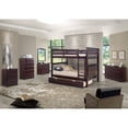 thumbnail image 4 of Santa Fe Mission Tall Bunk Bed Full over Full with Under Bed Drawers - White, 4 of 11