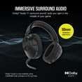 thumbnail image 3 of Auriculares para juegos CORSAIR HS55 WIRELESS Bluetooth Dolby 7.1 Black, 3 of 7