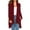 Wine, variant on CALAFEBILA Women's Front Open Lightweight Relaxed Date Night Cardigan Long Sleeve Solid Sweater for Women 2025