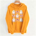 thumbnail image 6 of ThriftyPlait Women Halloween Graphic Hoodie Long Sleeve Loose Fit Top for Holiday Casual Fall Pullover Sweatshirt with Front Pocket, 6 of 6