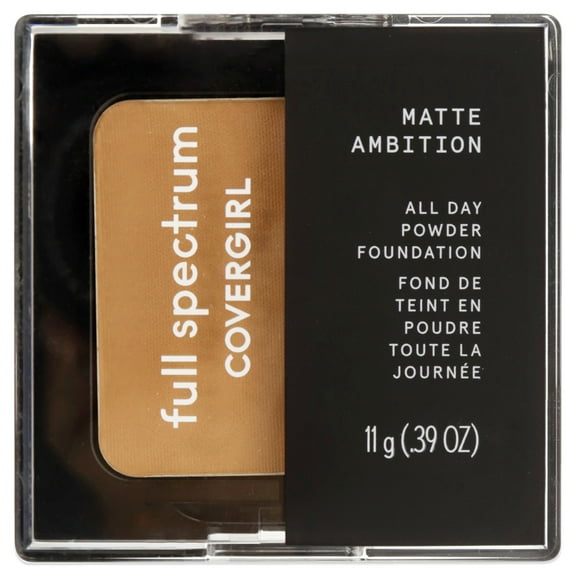 CoverGirl Full Spectrum Matte Ambition All Day Powder Foundation - FS265 Medium Tan Natural 0.39 oz Powder