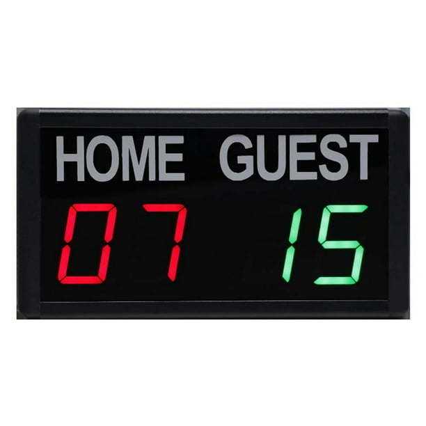 Score Keeper, Electronic Scoreboard, Digital Scoreboard for Indoor