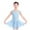 Light Blue, variant on Bovxnpu Gymnastics Leotards for Girls, Girls Sleeveless Dance Leotards with Skirt Classic Gymnastic Ballerina Outfit Dress 6-7 Years