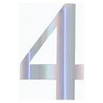 thumbnail image 3 of BalsaCircle 4 Pieces Iridescent 5" Number 4 Cardstock Stickers Backdrop Wall Party Decorations, 3 of 8