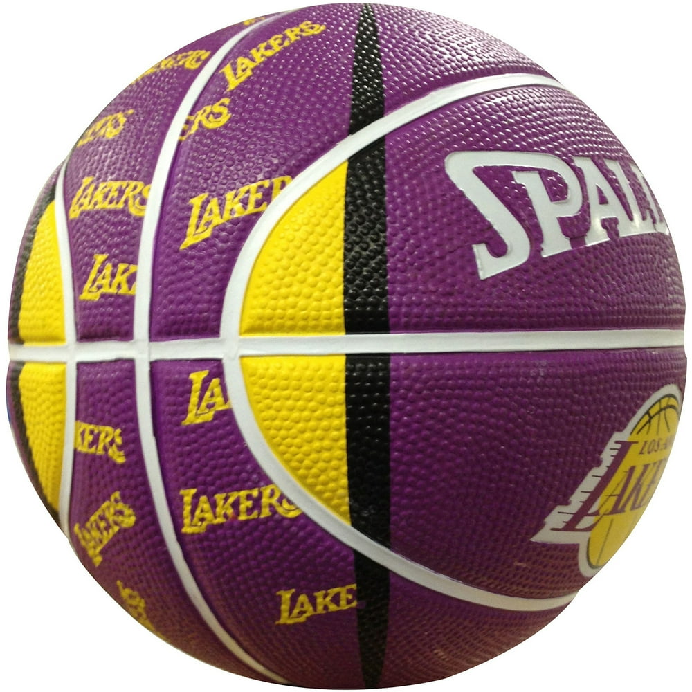 Gulf Coast Sales Spalding NBA 7" Mini Basketball, Los Angeles Lakers