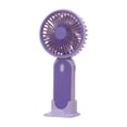 thumbnail image 2 of shyuyusa Mini USB Charging Hand Fan Portable Small Cooler Fan With Base For Outdoor Activity Daily Life, 2 of 6