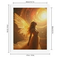 thumbnail image 2 of Paint By Numbers Kit for Adults Beginner - DIY Angel In Golden Glow Dreamscape Canvas Painting Kits for Adults, Frameless Paint By Number for Adults for Home Wall Decor 16x20 Inch, 2 of 7