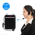 thumbnail image 3 of Micro Sans Fil de Microphone de Casque de FM pour la Réunion d'Enseignant d'Orateur, 3 of 7