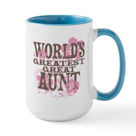 

CafePress - Great Aunt Ceramic Mug - 15 oz Ceramic Large Mug