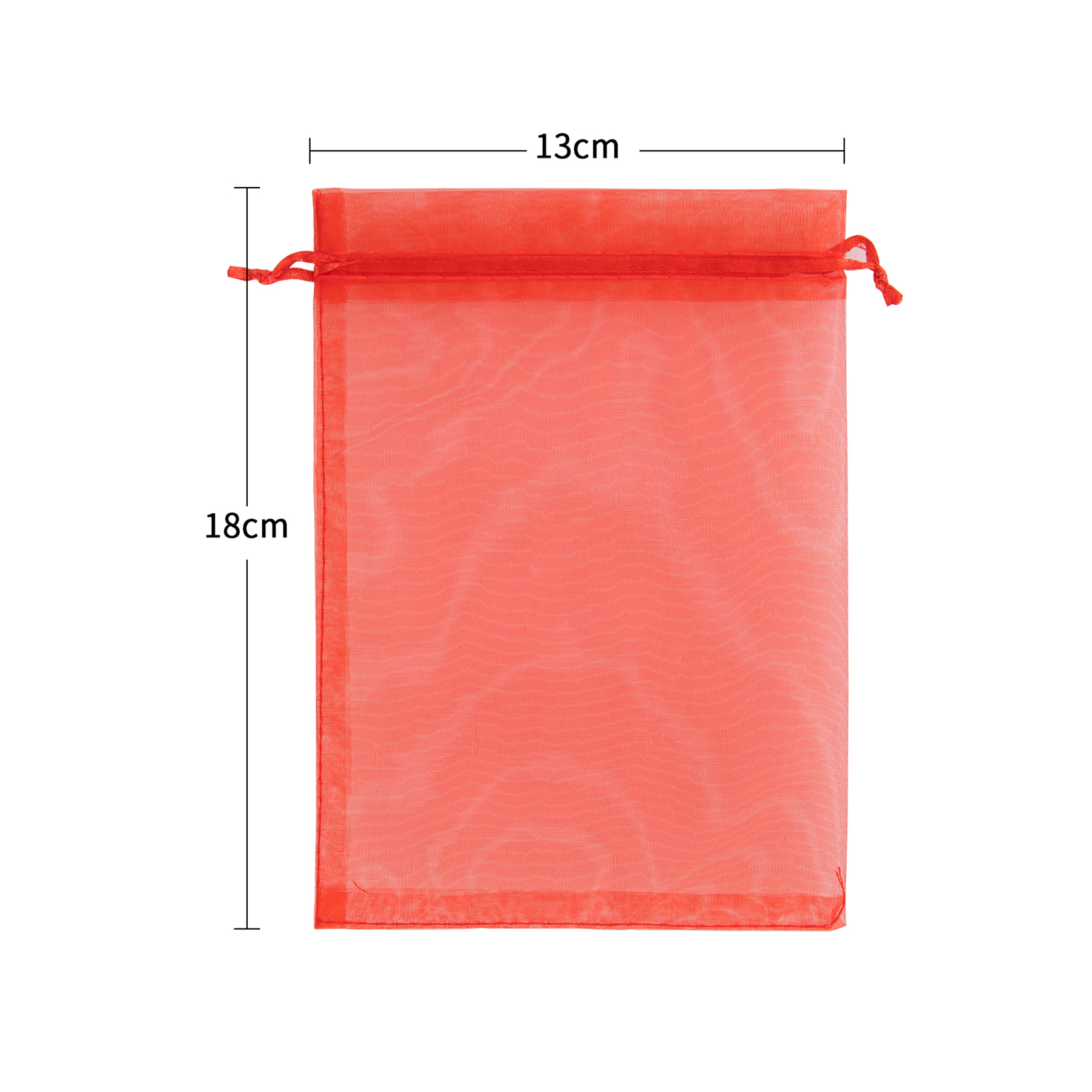 Ponpon 120-Pack Organza Drawstring Gift Bags, 5" x 7" photo 7