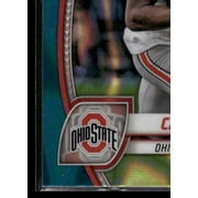 2024 Bowman University Chrome Football Card #39 Carnell Tate Teal Lava Refractor Ohio State Buckeyes