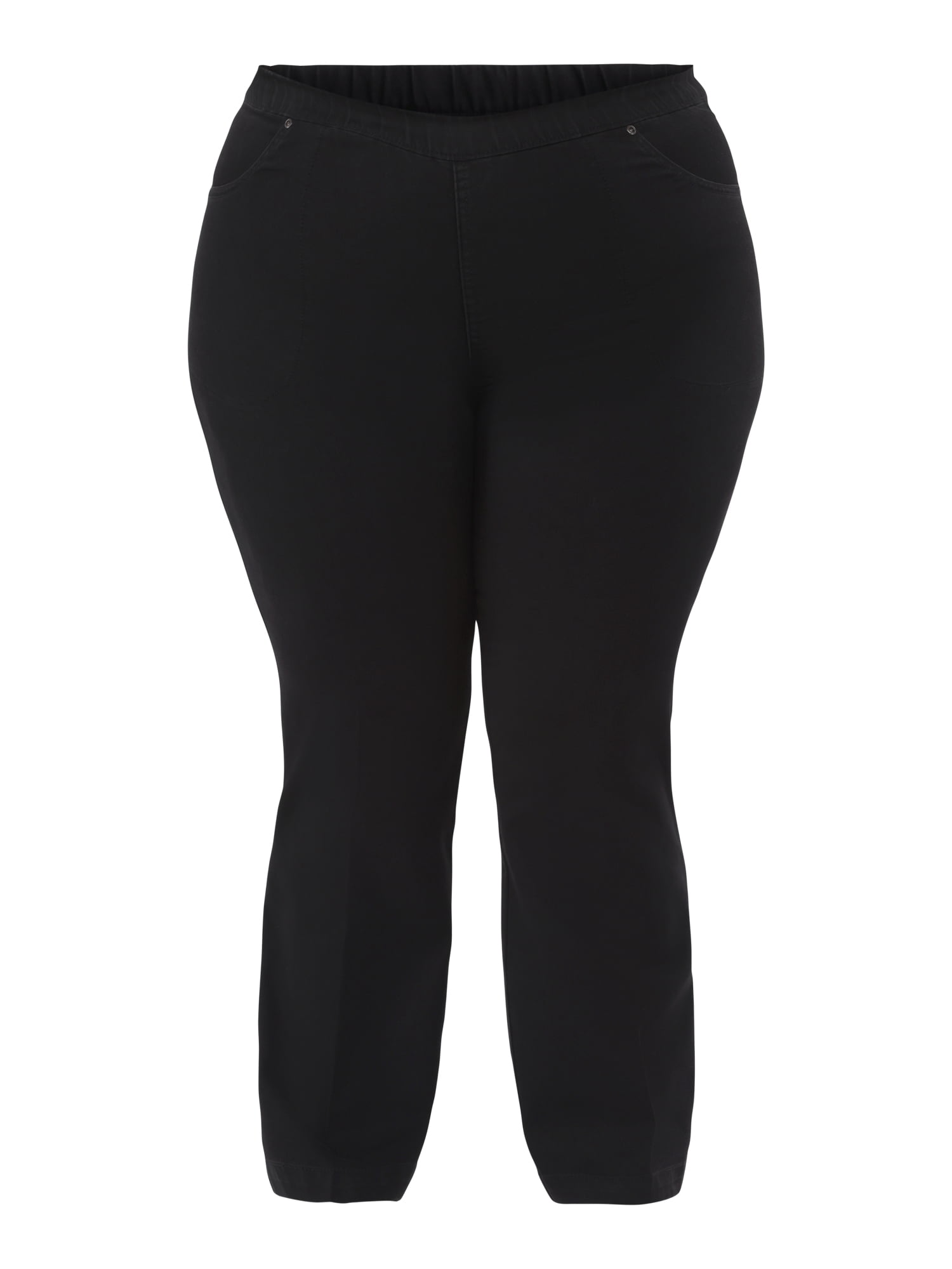 JMS Just My Size by Hanes Women's Plus Size 4 Pocket Bootcut Jeans, Single and 2-Pack