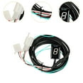 thumbnail image 6 of lacooooppia Motorcycle Gear Indicator Gear Display Meter Sturdy Easy to Install LED Digital Display s Lever Sensors for ATV Utvs White, 6 of 8