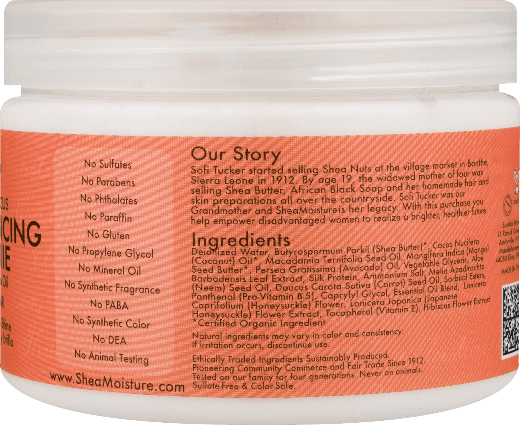 SheaMoisture Curl Enhancing Styling Cream with Silk Protein, Neem & Coconut Oil, 12 oz  (图3)