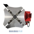 thumbnail image 3 of Desmontadora de Llantas HANTEC para Rin 10 A 24 pulgadas Hantec Herramienta Automotriz Para Vulcanizadora, 3 of 10