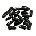 thumbnail image 2 of LA TALUS 20Pcs Pet Dog Cat Paw Claw Anti-Scratch Soft Silicone Nail Caps Protective Covers Sheath for Home Black XXL, 2 of 13