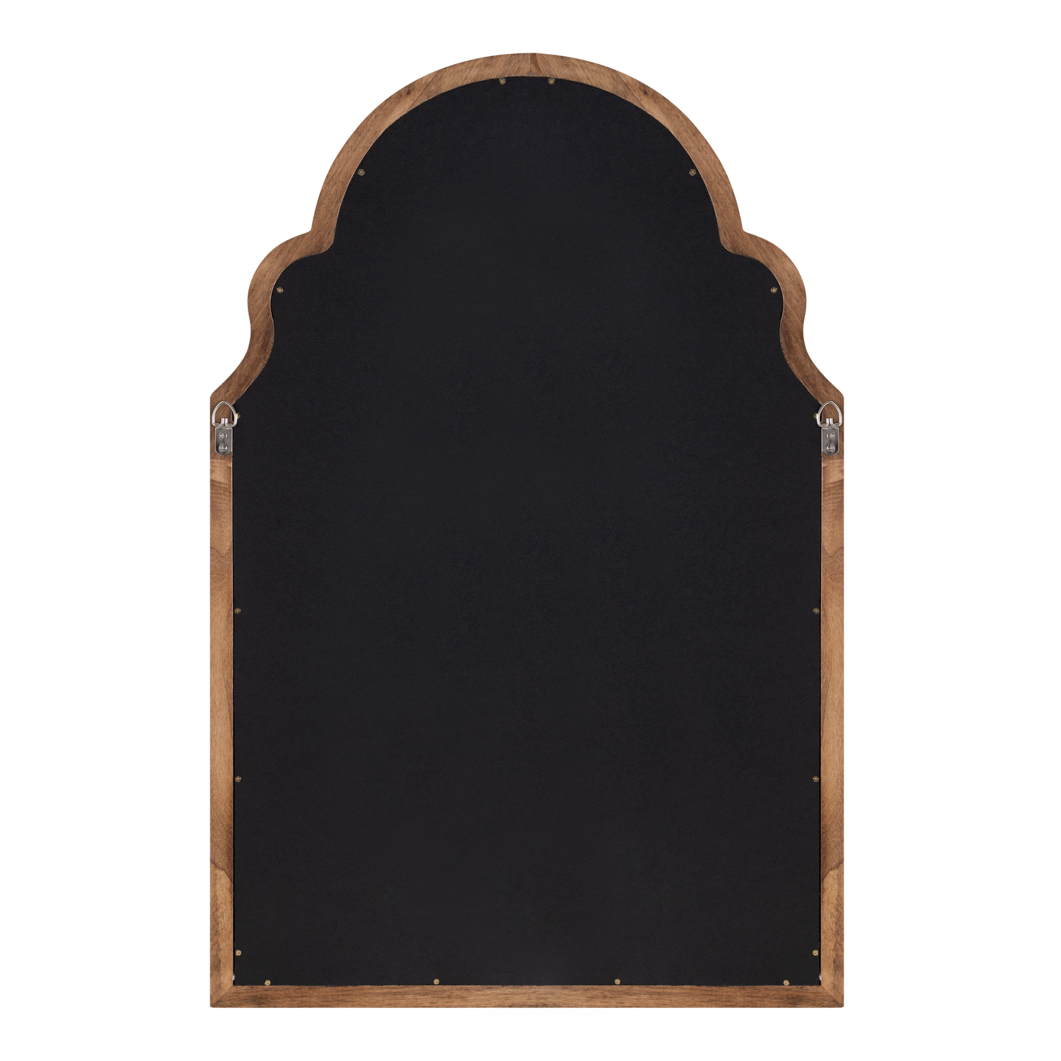 Kate and Laurel Hogan Farmhouse Arch Fabric Pinboard, 24 x 36, Natural Rustic, Wall Bulletin Board