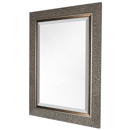 Mosaic Framed Beveled Wall Mirror 27 X35 Large Long Silver Brown Accent Decorative Rectangle Hanging Mirrors For Vanity Bathroom Hallway Bedroom Canada - Beveled Wall Mirror Canada Mosaic Framed Beveled Wall Mirror 27 X35 Large Long Silver Brown Accent Decorative Rectangle Hanging Mirrors For Vanity Bathroom Hallway Bedroom Canada - Beveled Wall Mirror Canada