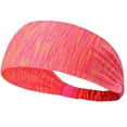 thumbnail image 1 of Nsxcdh Headbands Sports Workout Accessories Sweat Wicking Yoga Gym Camping Running Tennis Polyester 9.45x3.15in Stretchy Lightweight Non Strangling Secure Fit Multi Scene Home Home Indoor Sports Gift, 1 of 1
