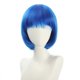thumbnail image 1 of XmhyTop Peluca natural femenina, duradera y duradera, tranquilizadora, 1 pieza, azul tesoro, 1 of 5