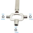 thumbnail image 2 of Lock Body Inspection Tool Window Handle Inspection Tool Key Bottle Opener Size Measuring, One Piece, 2 of 4