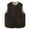 A27 Coffee, variant on TrendOFT Womens Fuzzy Sherpa Vest Casual Reversible Plaid Sleeveless Winter Warm Jacket Button Down Outerwear Black L