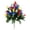 D, variant on Ohmyroo Faux Crimson Blooms Cemetery Headstone Decor 24 Heads Bouquet 48cm (19in)