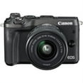 thumbnail image 7 of Canon EOS M6 Black EF-M15-45 IS STM Camera Kit 5 pc Box, 7 of 7