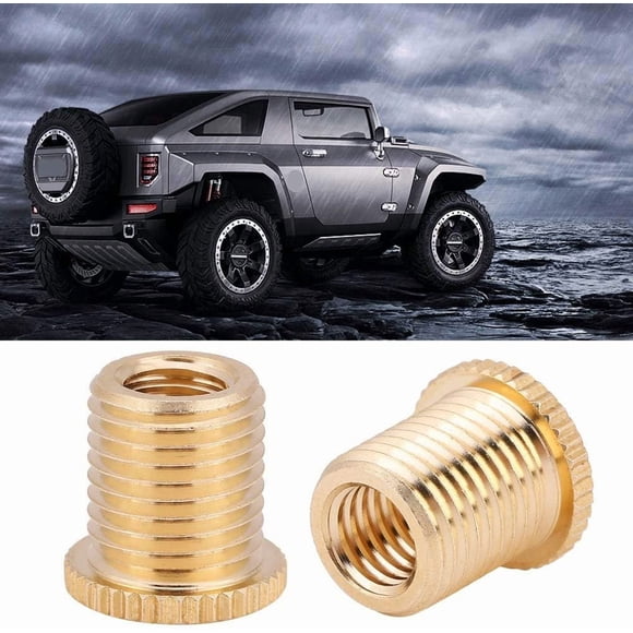 Yazoeia Shift Knob Adapter, Knob Head Adapter M10*1.25 Thread Adapter, Universal Car Auto Gear Stick Shift Shifter Knob Head Thread Screw Adapter (8 * 1.25) CJC912-121307