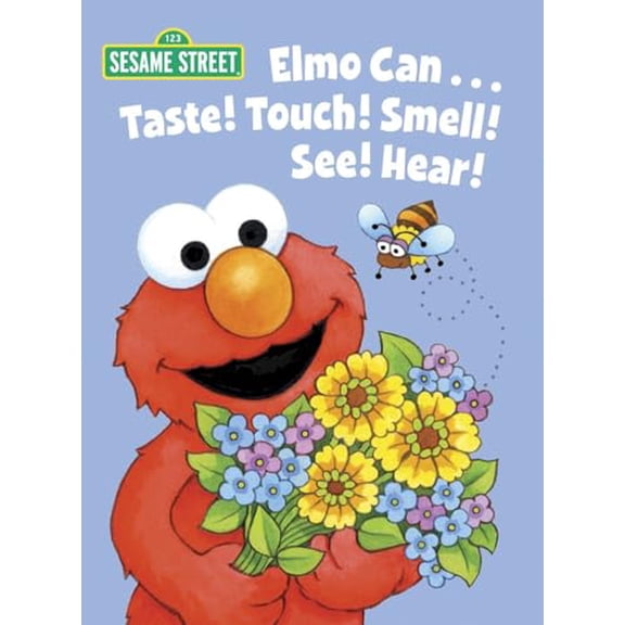 Pre-Owned Big Bird's Favorites Board Books Elmo Can... Taste! Touch! Smell! See! Hear! (Sesame Street), (Board Book)