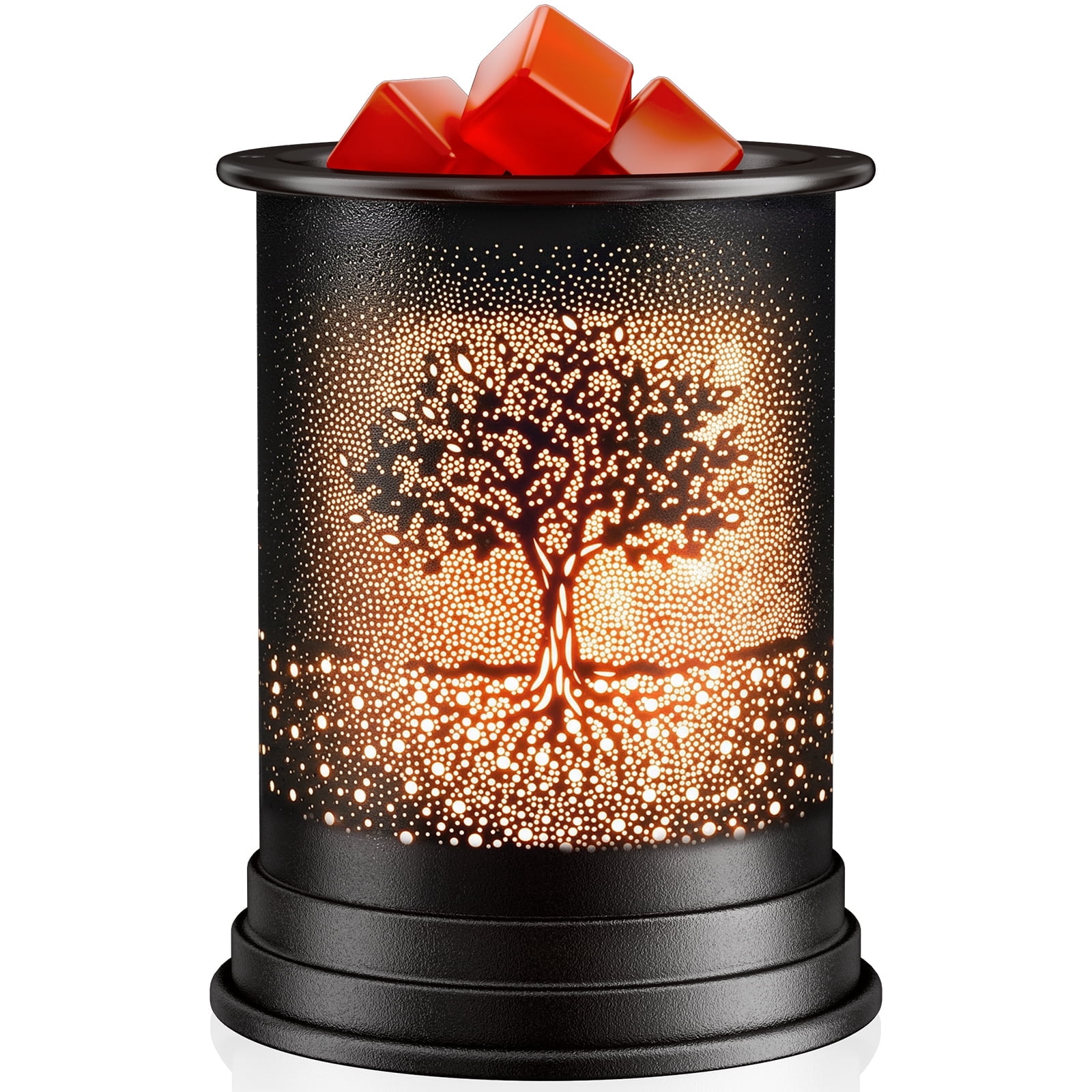 Metal Wax Melt Warmer, UNTIMATY Electric Wax Warmer for Scented Wax, Oil Burner Wax Melt Night Light for Gift, Home, Spa, Office