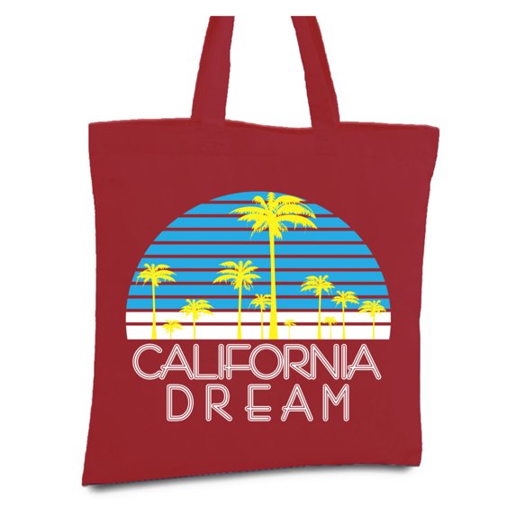 Awkward Styles California Dream Tote Bag California Accessories California Canvas Bag Gifts from California Cali Shopping Bag Cute California Reusable Grocery Bag Cali Gifts