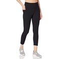 thumbnail image 1 of Women s Curved Contour Capri Legging, Black Salt, Large, 1 of 2