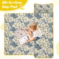 thumbnail image 4 of Pioneer Flower Floral Print Pattern Toddler Nap Mats for Kids Preschool,Sleeping Mat Bag or Kids,Toddler Sleeping Bag,Toddler Nap Mat or Daycare, 4 of 6