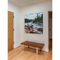 thumbnail image 5 of "Fishing Hole" Painting Print on Wrapped Canvas, 5 of 7