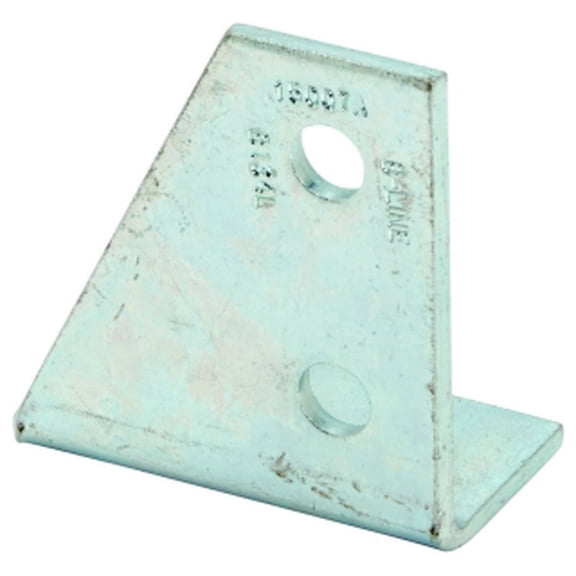 B-Line B134LZN, Strut Angle Fitting, B134L Zn, 1 PC