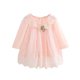 thumbnail image 1 of Infant Dress 2021 Baby Girl Clothes Newborn Kids Long Sleeve Dresses Children Girl Cartoon Bear Pattern Cute Dresswhite24M-98cm He Qiyong unisex, 1 of 1