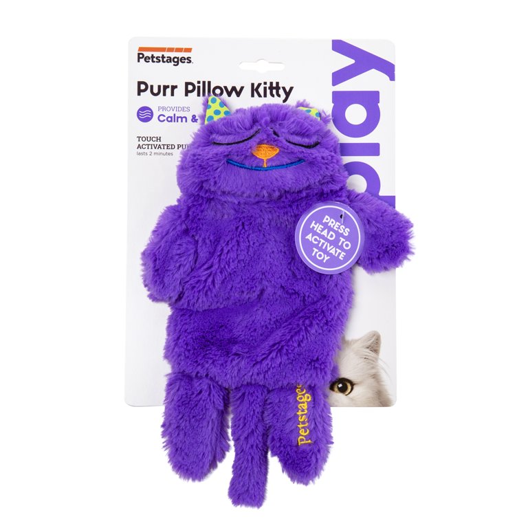 Petstages Purr Pillow Kitty Plush Cat