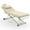 【Beige】, variant on Electric Massage Table, Electric Lift Motor Height adjustable and Manual Backrest Adjustable Angle for Treatment/Medical Spa/Facial Bed/Beauty Bed/Massage Bed and More (Beige)