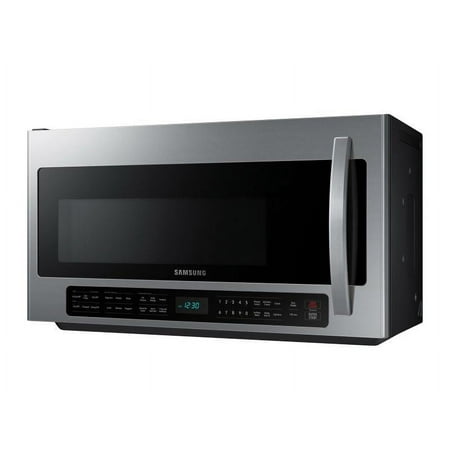 Samsung - 2.1 Cu. Ft. Over-the-Range Microwave with Sensor Cook - Stainless Steel