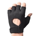 thumbnail image 4 of Guantes de ciclismo de medio dedo, antideslizantes, con absorción de impactos, transpirables, para gimnasio, fitness al aire libre, guantes deportivos, 4 of 6