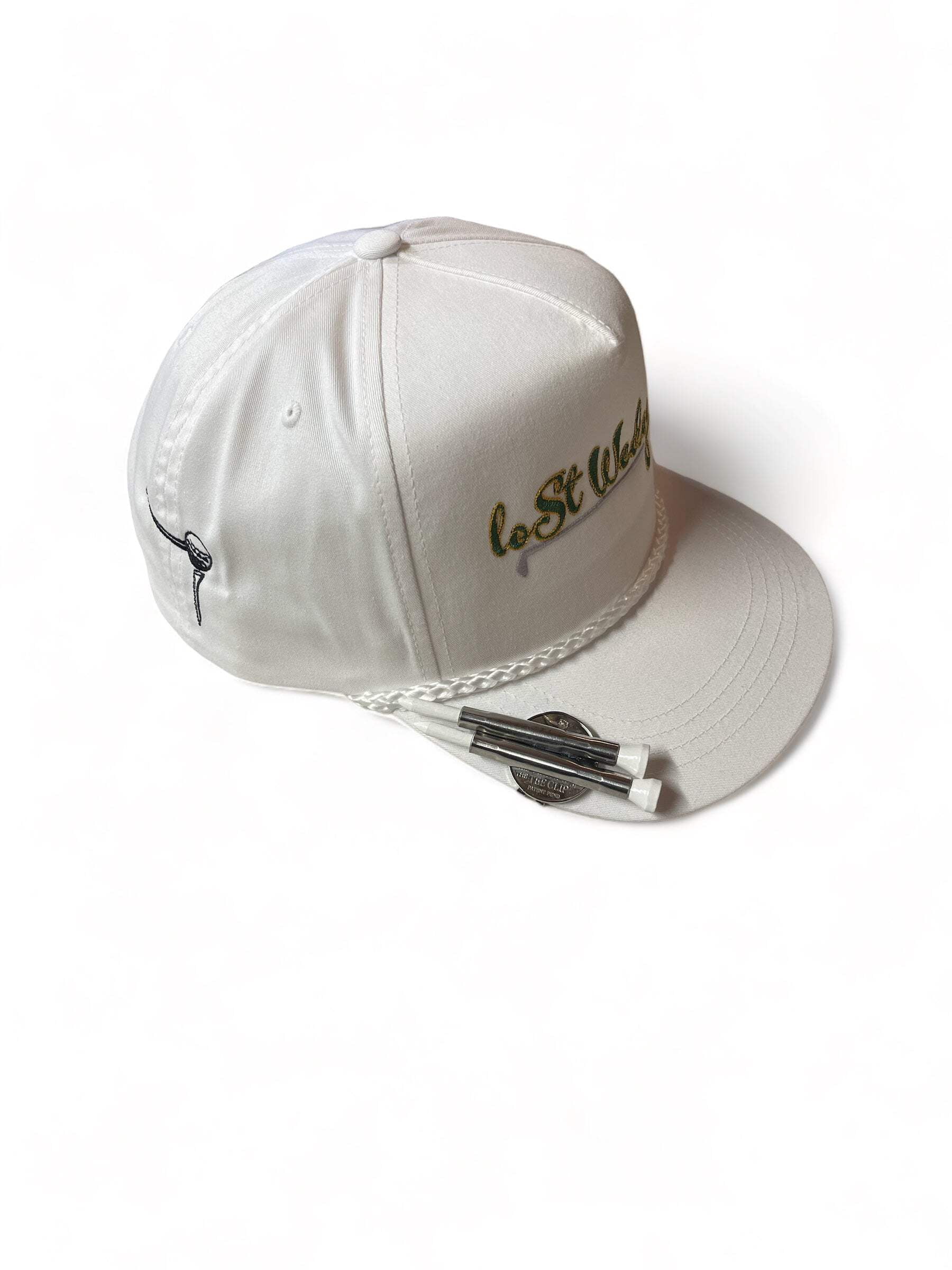The Tee Clip Magnetic Golf Tee Holder with Magnetic Hat Clip