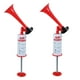 thumbnail image 1 of FELTECHELECTR 2 piezas de trompetas para aficionados al fútbol, accesorios de animación, bocinas para partidos de fútbol al aire libre, 1 of 6