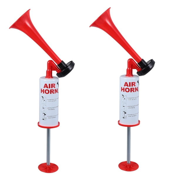 FELTECHELECTR 2 piezas de trompetas para aficionados al fútbol, accesorios de animación, bocinas para partidos de fútbol al aire libre
