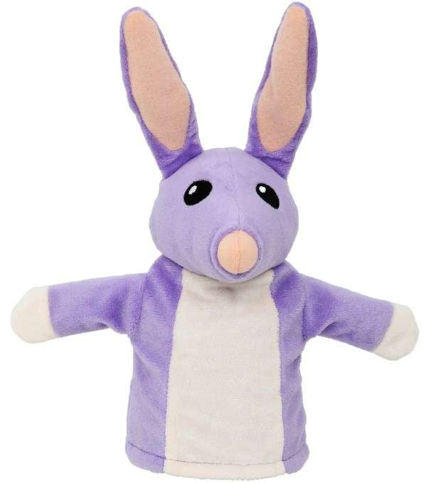 Bluey Friends Unicorse & Bob Bilby Hand Puppet Plush 2-Pack