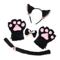thumbnail image 3 of Disfraz de gato animal Sunnimix Accesorios de cosplay negro, 3 of 7