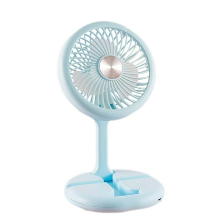 

Kedshhgu Clearance Foldable USB Rechargeable Handheld Small Fan With Cell Phone Stand Desktop Fan