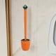 thumbnail image 5 of Bathroom Toilet Brush Plunger Wall Mounted Brush Flexible Brush Clean To Corner And With Cover Cleaner Brush Set, 5 of 9